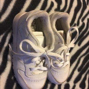 White Kids Sneakers